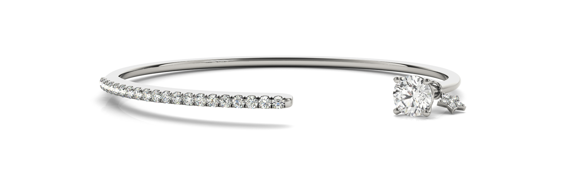 Split Prong Fashion Open Bracelets