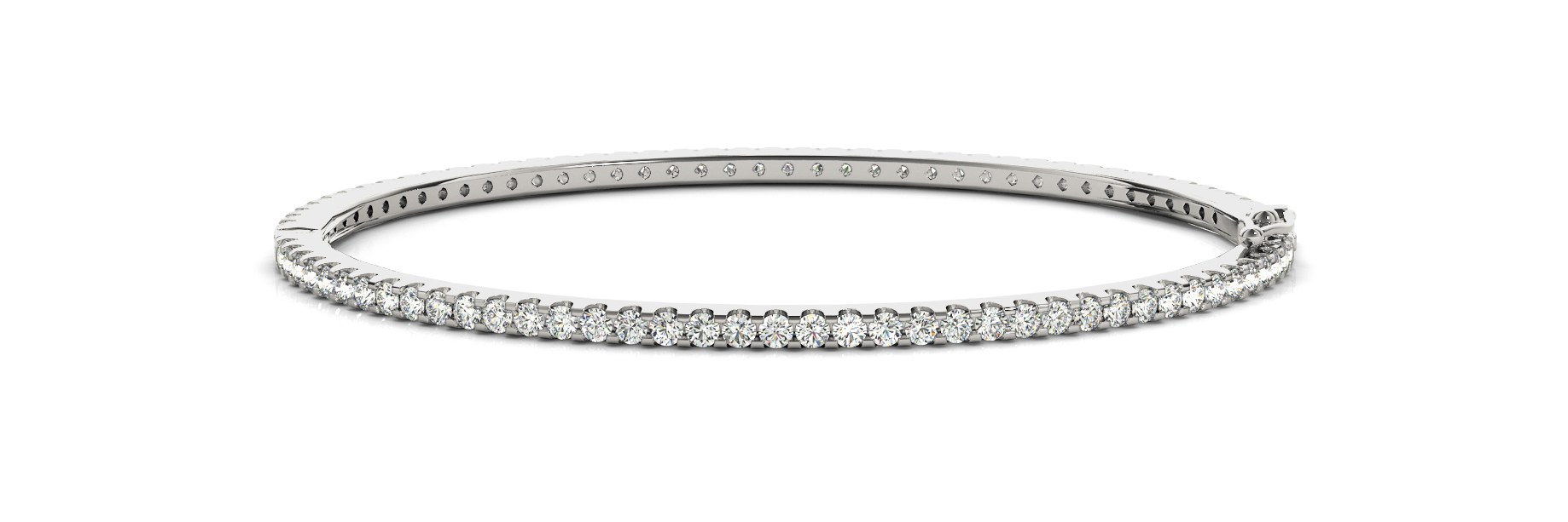 Hinged Eternity Bangles