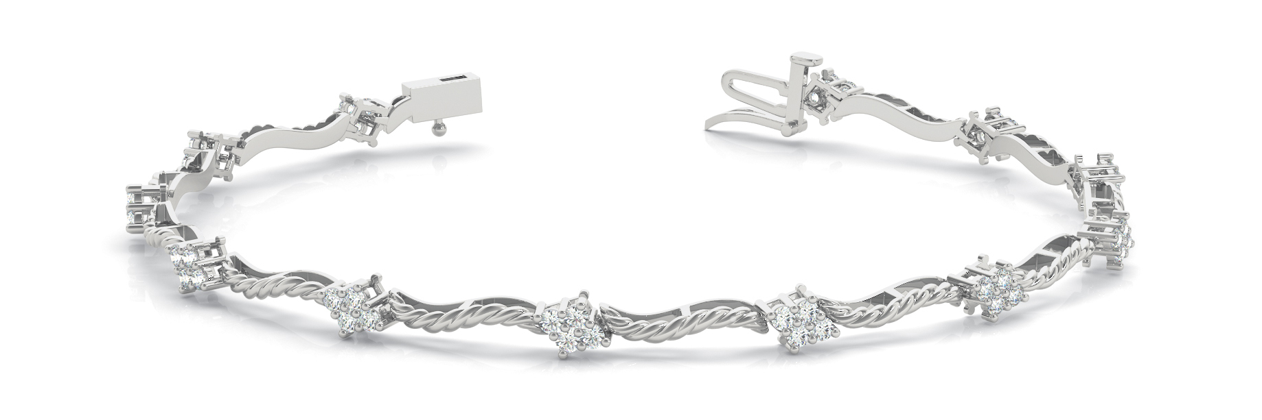 Braided Rope Link Bracelet