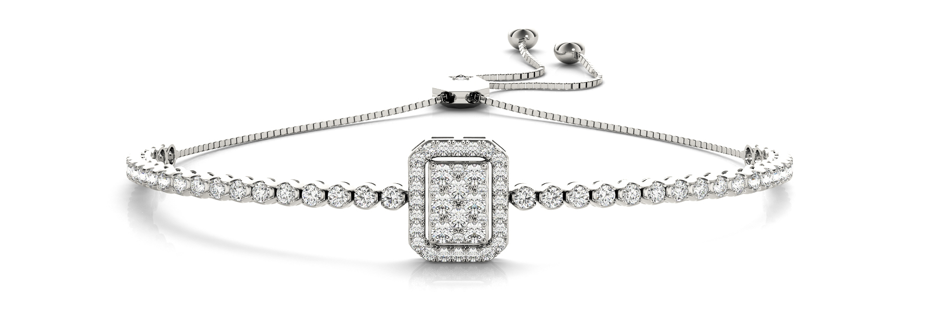 CLUSTER ADJUSTABLE BRACELET