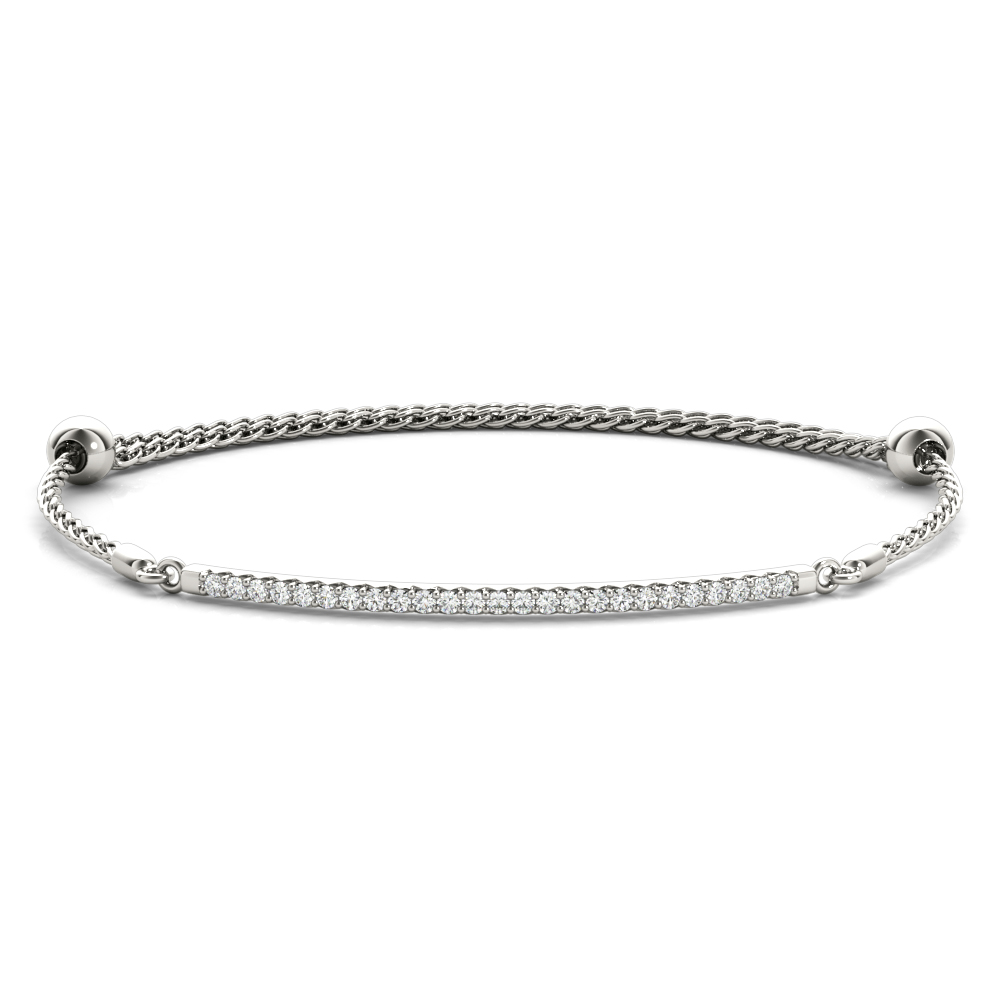 Adjustable Single Row Bracelet