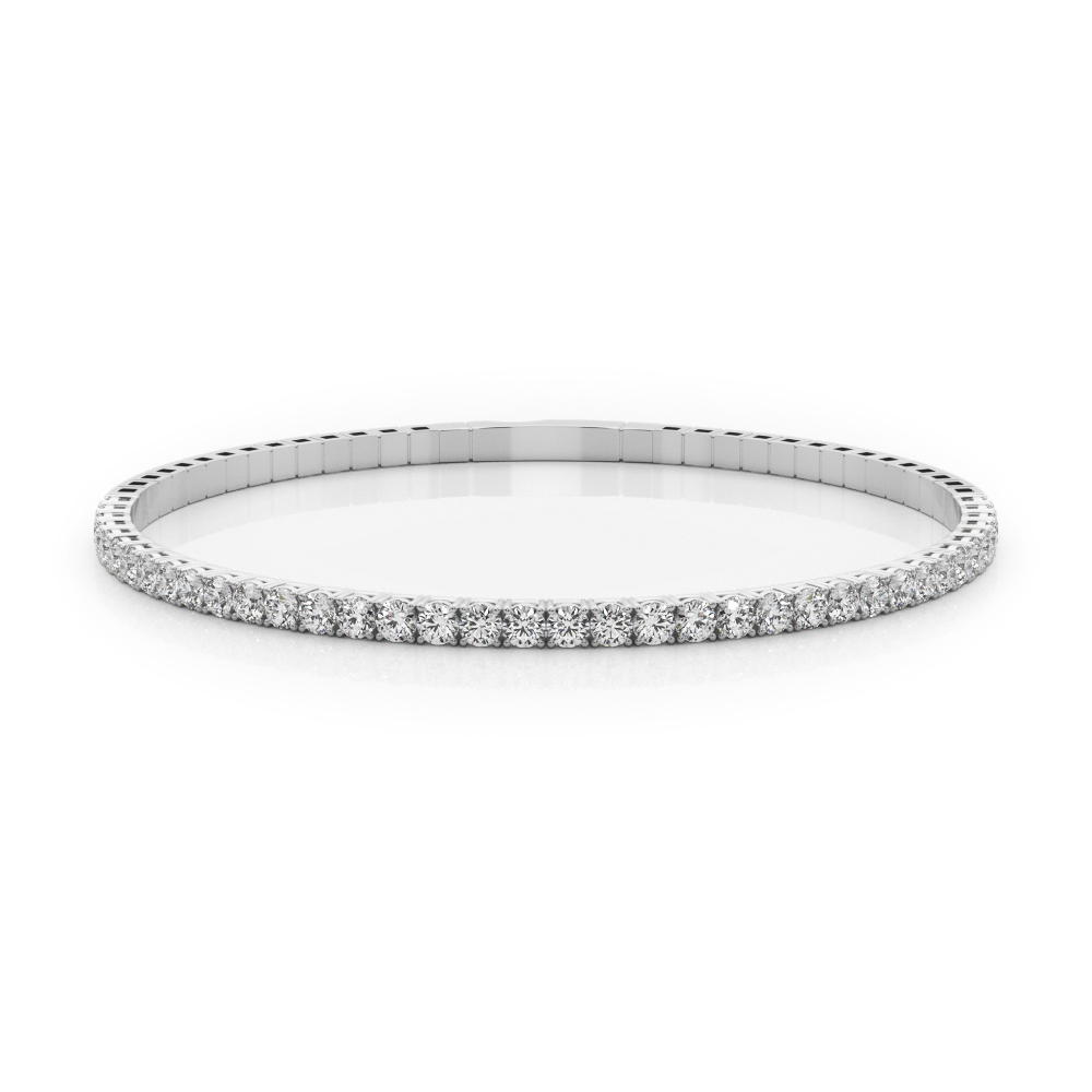 Flexible Stackable Half Way Bangle