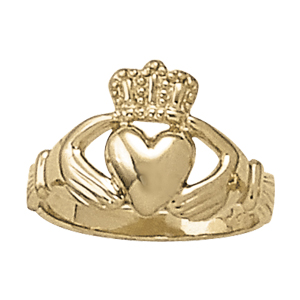 Religious Claddagh Fashion Ring