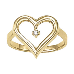 Heart Shape Fashion Ring