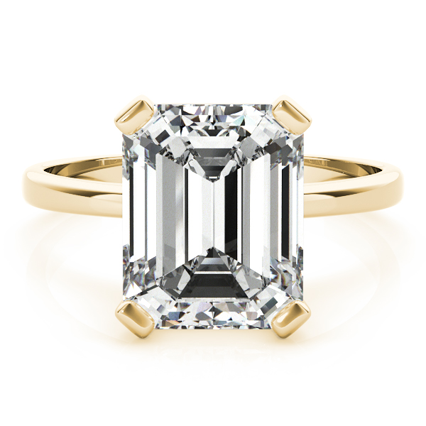The Helena Solitaire Engagement Ring, set view