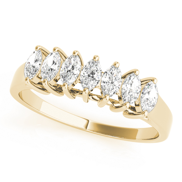 WEDDING BANDS FANCY SHAPE MARQUISE