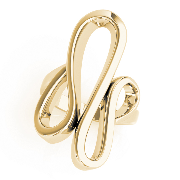 Swirl Freedom Symbol Engagement Rings