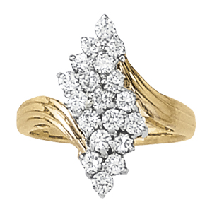 Cluster Fashion Ring