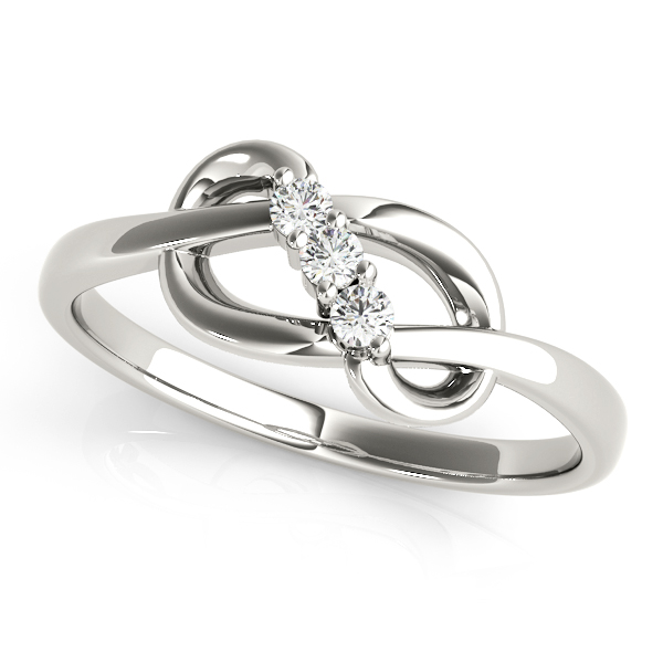 Infinity 3-Stone Fashion Bands