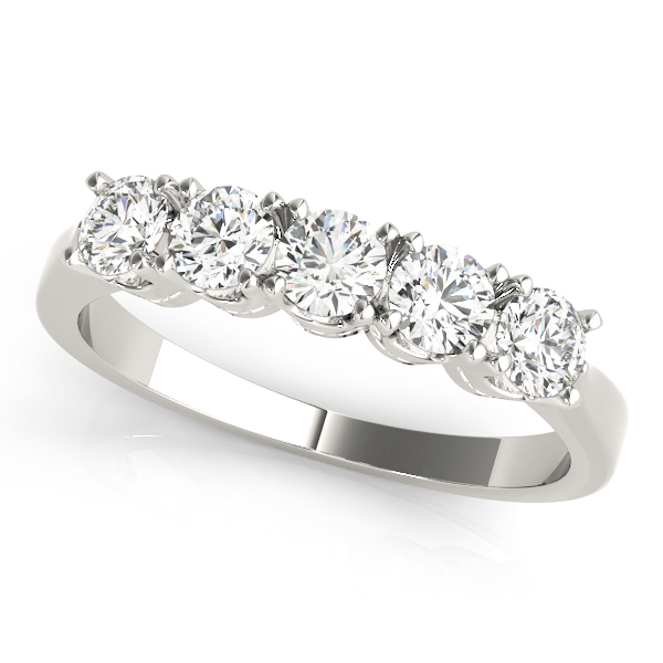 5-Stone Wedding Band