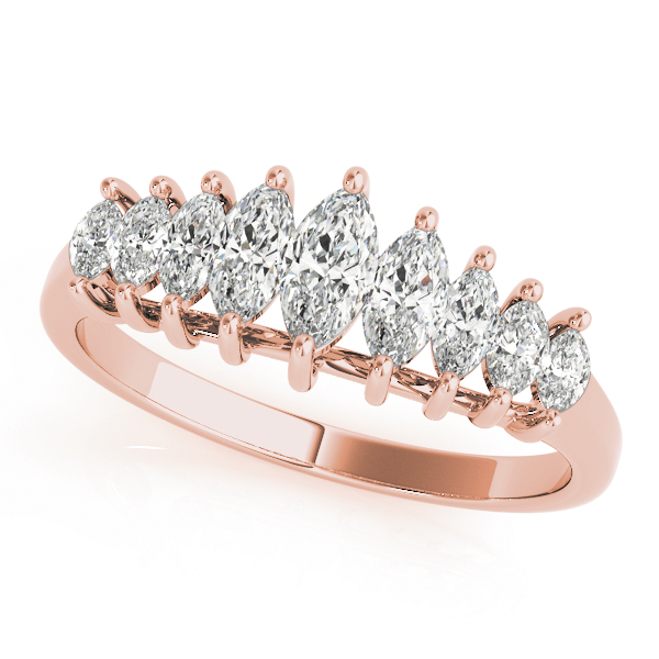 Fancy Shape Marquise Wedding Bands