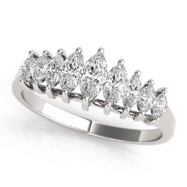 Fancy Shape Marquise Wedding Bands