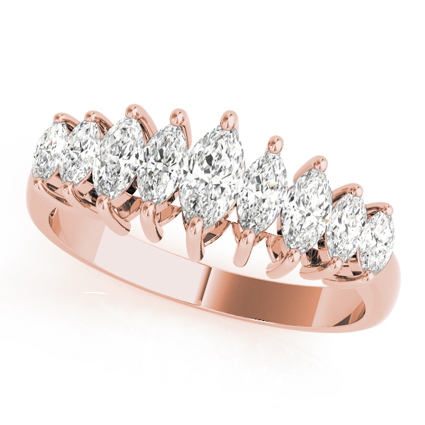 Fancy Shape Marquise Wedding Bands