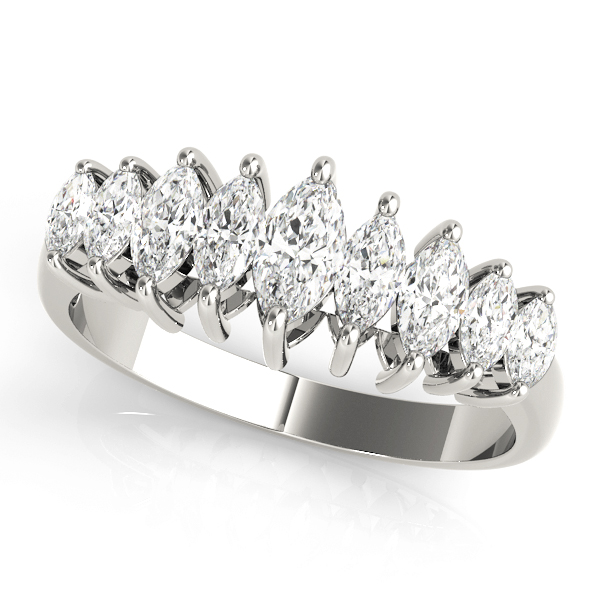 Fancy Shape Marquise Wedding Bands
