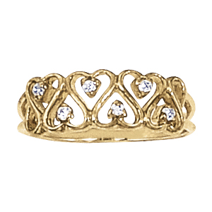 Heart Shape Fashion Ring