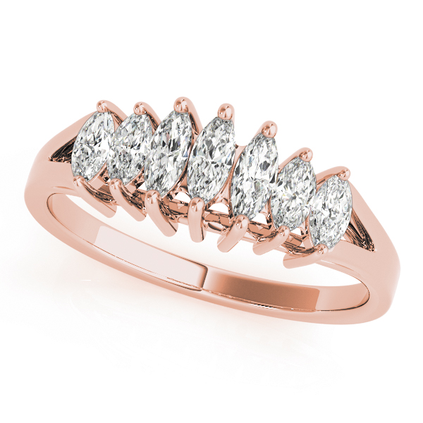 Fancy Shape Marquise Wedding Band