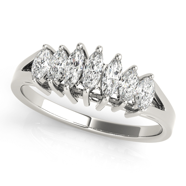 Fancy Shape Marquise Wedding Band
