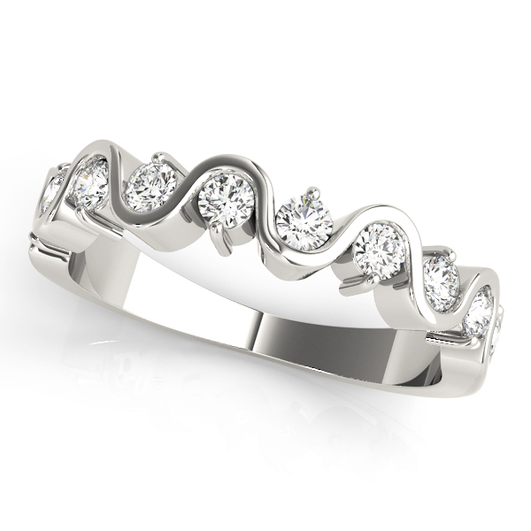 S-Shape Wedding Band