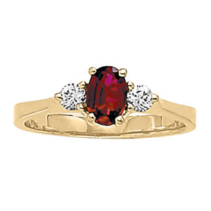 Cluster Oval Color Ring
