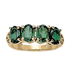Oval Shape Color Rings