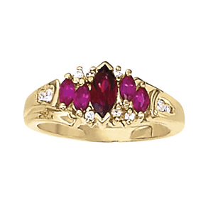 COLOR RINGS MARQUISE