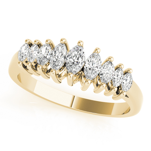 WEDDING BANDS FANCY SHAPE MARQUISE
