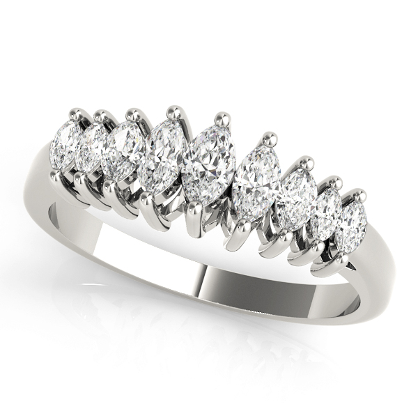 WEDDING BANDS FANCY SHAPE MARQUISE