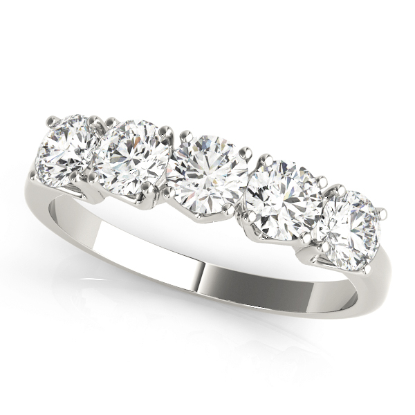 5-Stone Wedding Band