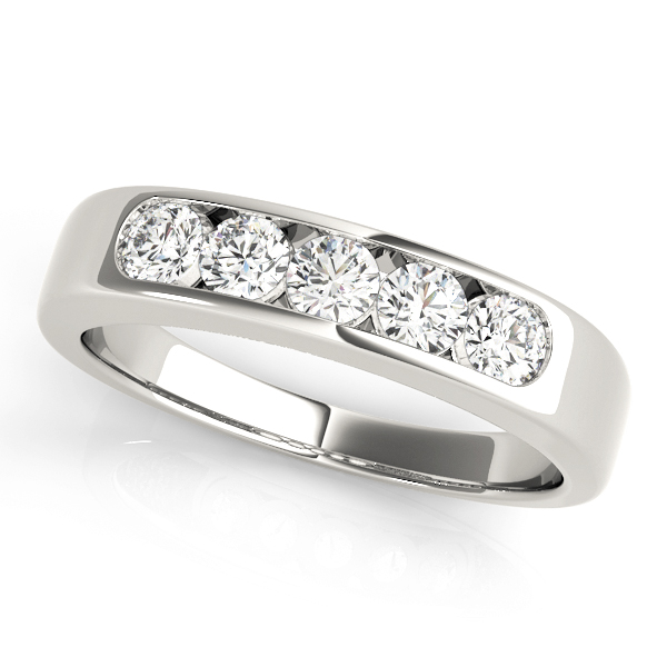 Channel Set Wedding Bands