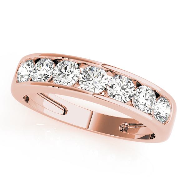 Channel Set Wedding Bands
