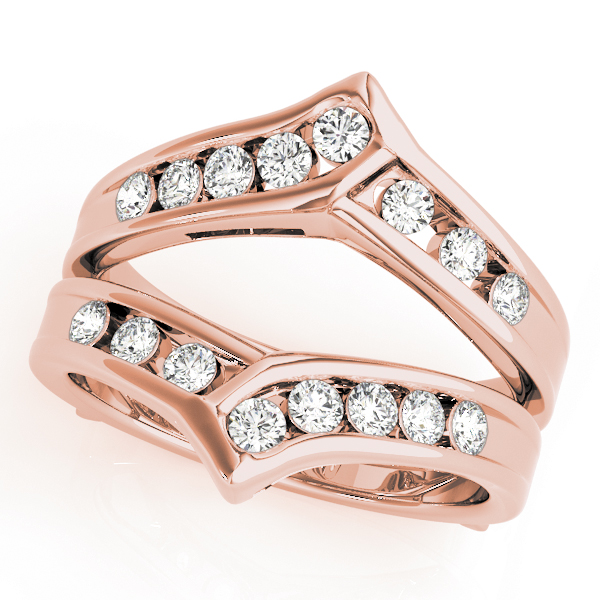 Channel Set Wraps & Inserts Wedding Bands