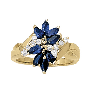 Marquise Color Ring