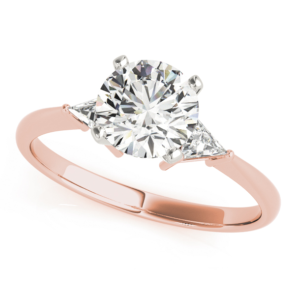 3-Stone Trillion Engagement Ring