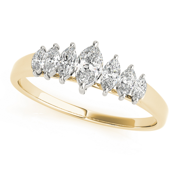 WEDDING BANDS FANCY SHAPE MARQUISE