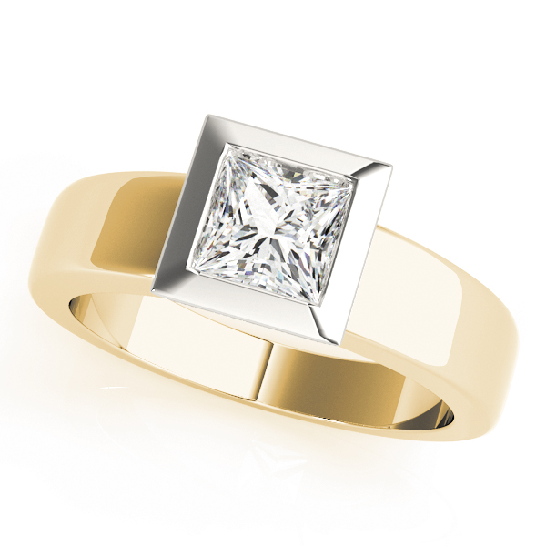 The Sadie Solitaire Engagement Ring, front view
