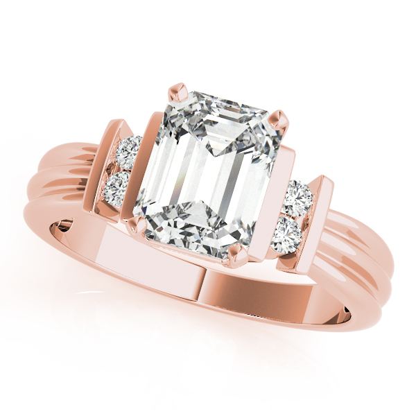 The Grace Solitaire Engagement Ring, front view
