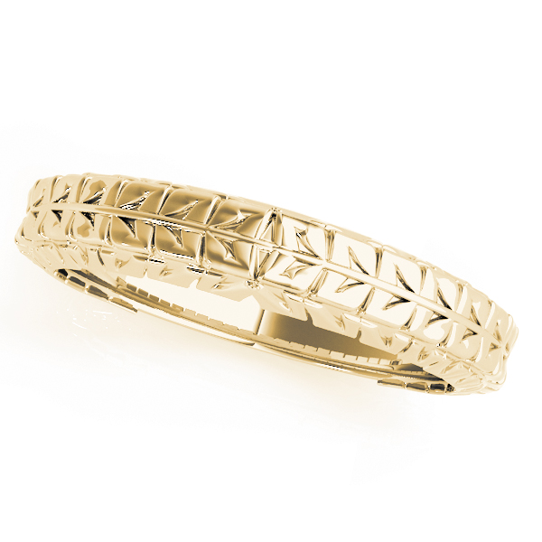 Vintage Filigree Wedding Band