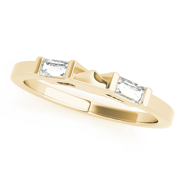 Baguette Wedding Band