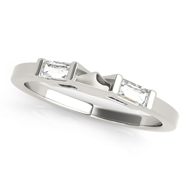 Baguette Wedding Band