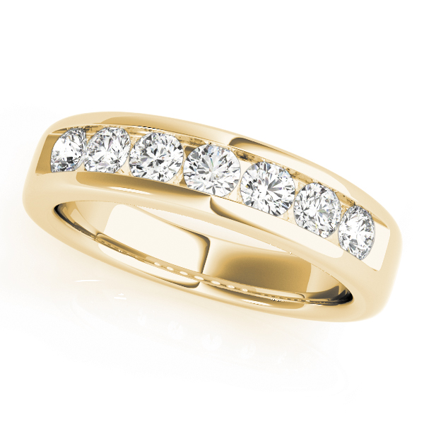 Channel Set Wedding Ring