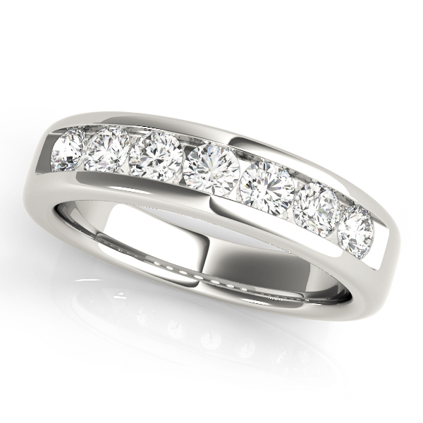 Channel Set Wedding Ring