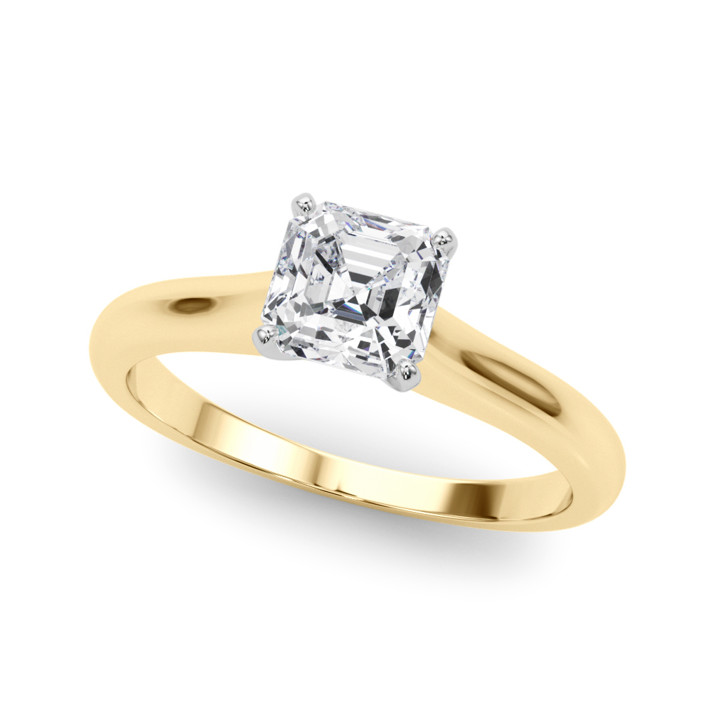 Cathedral Solitaire Engagement Ring