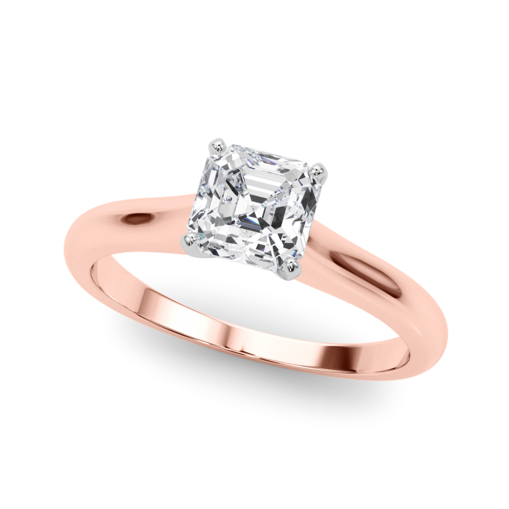 Cathedral Solitaire Engagement Ring