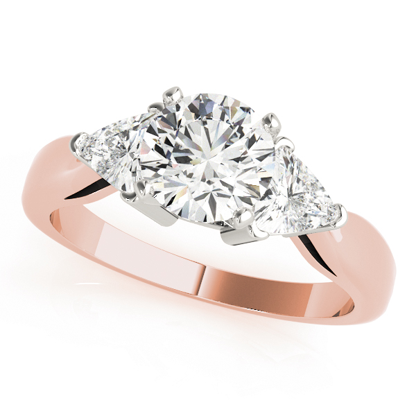 3-Stone Trillion Shape Engagement Rings