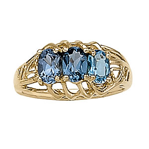 Oval Shape Color Rings