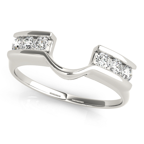 Channel Set Wraps & Inserts Wedding Band
