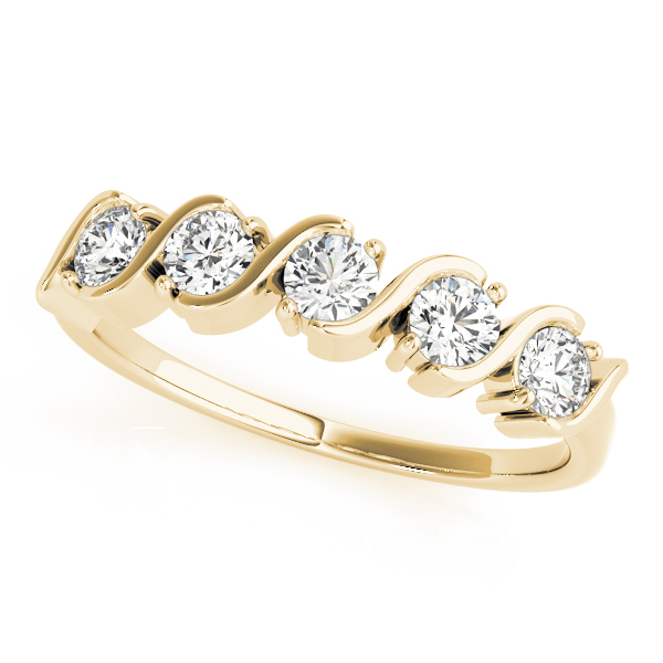 S-Shape Wedding Band