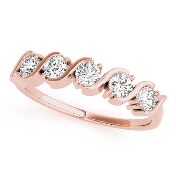 S-Shape Wedding Band