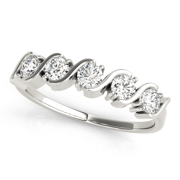 S-Shape Wedding Band