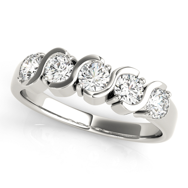 S-Shape Wedding Band